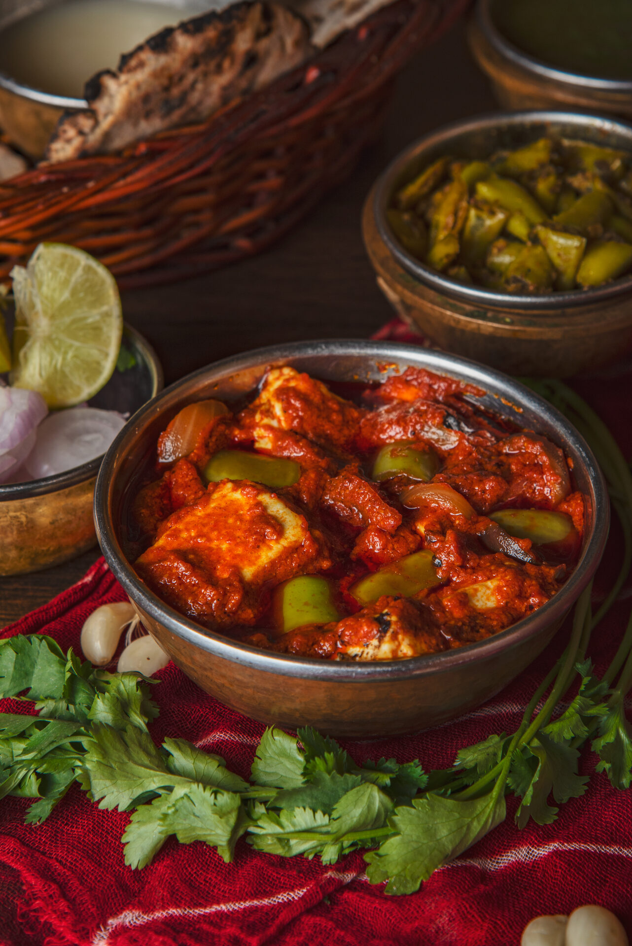 Banka Khadhai Paneer