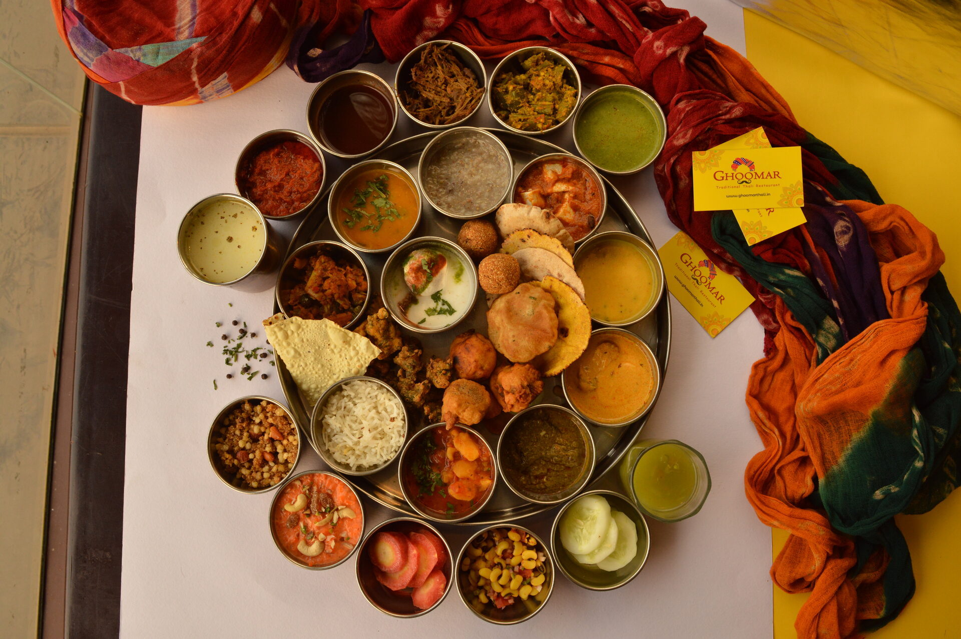 Royal Ghoomar Thali